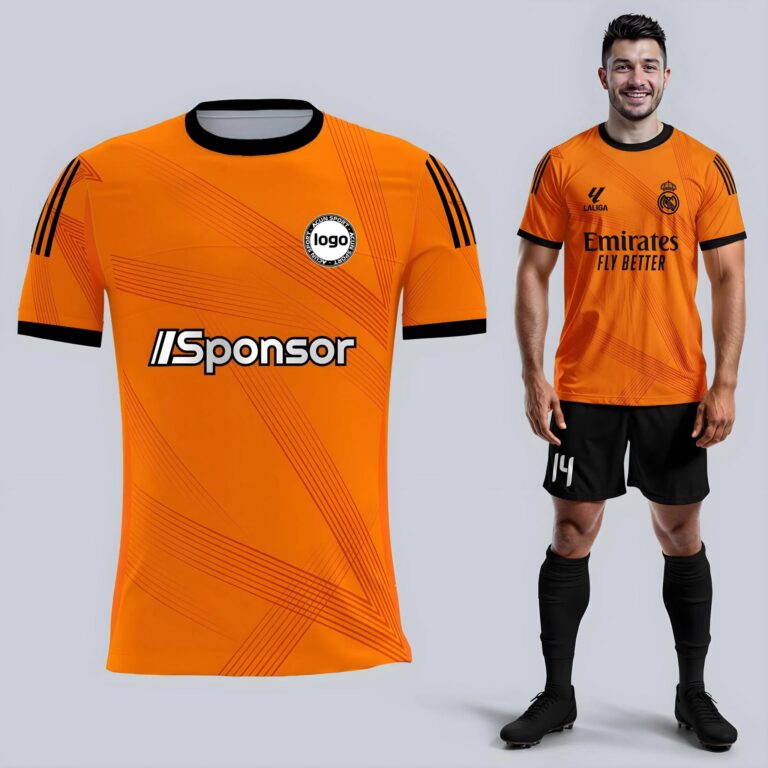 Real Madrid Turuncu Forması | Forma Yaptırma